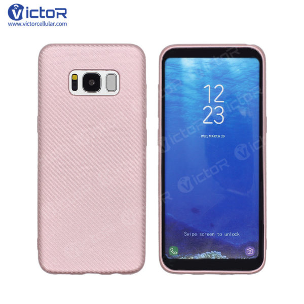 carbon fiber phone case - phone case for Samsung s8 - protective phone case - (4)