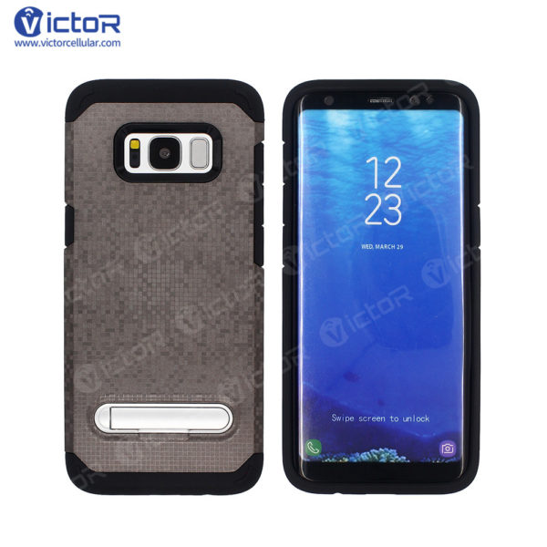 samsung s8 case - combo case - case with kickstand - (3)