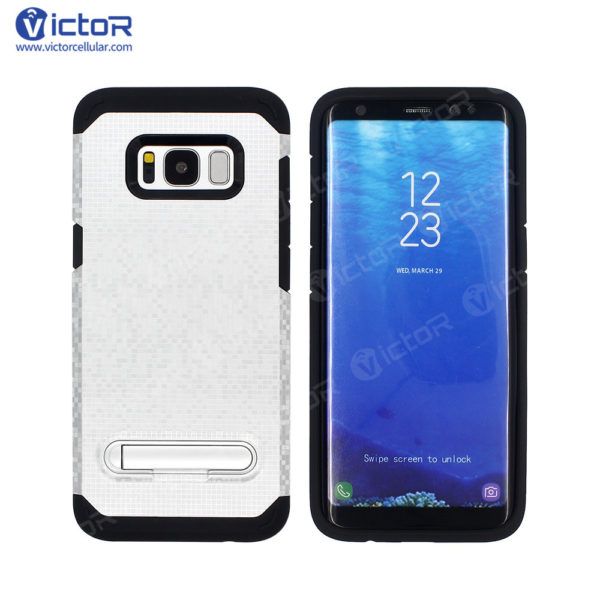 samsung s8 case - combo case - case with kickstand - (4)
